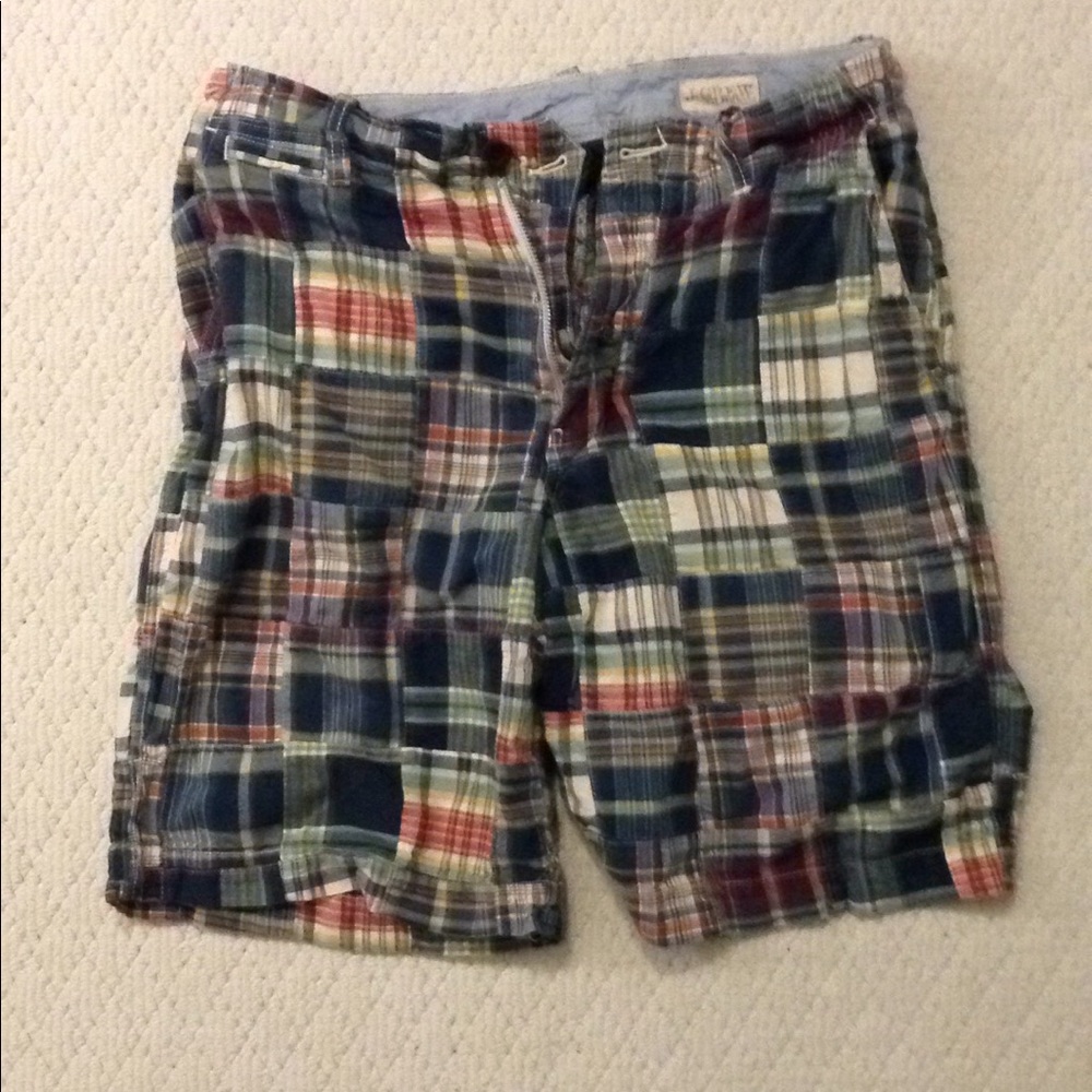 Plaid shorts